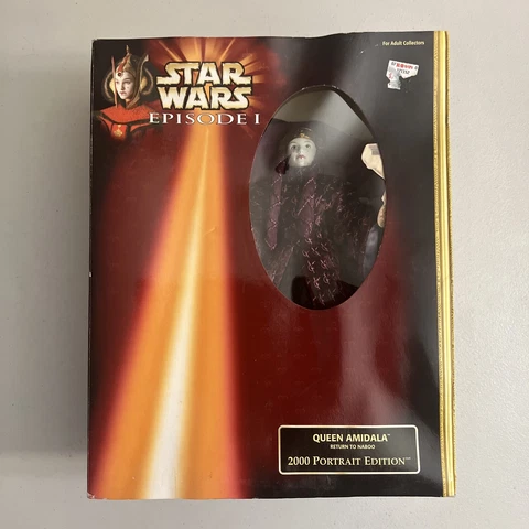 🍕🍕Star Wars Episode I Queen Amidala Return to Naboo 2000 Portrait Doll 🍕🍕 Cover
