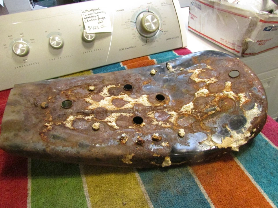 Kawasaki G4tr 1970 100 cc Trail Boss bandeja de asiento de metal. Foto 1 de 4