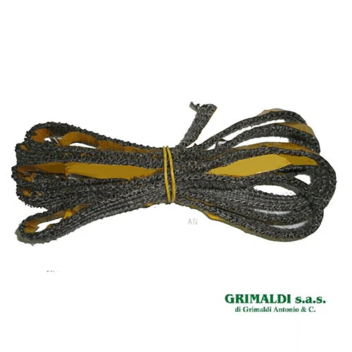 GUARNIZIONE ADESIVA PER VETRO STUFA A PELLET LUNGHEZZA 2m Ø 10X3 mm - Immagine 1 di 2