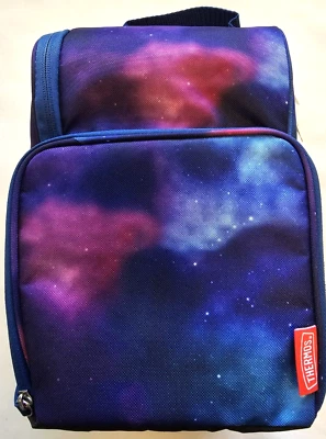 Fiambrera, Galaxy Púrpura, Rosa y Azul TERMOS Niños BPA y PVC GRATIS Nueva Foto 1 de 4