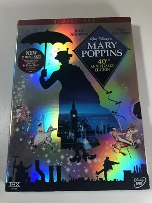 Walt Disney's MARY POPPINS 40th Anniversary Edition (DVD, 2004, 2-Disc Set) NEW! - Image 1 of 4