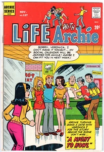 ARCHIE SERIE "LEBEN MIT ARCHIE" COMIC #127 (1972) 6,0 FN - Bild 1 von 2