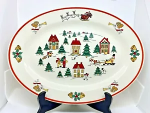 The Joy of Christmas Platte Jamestown Porzellan Vintage Fleisch Servier Geschirr - Bild 1 von 7