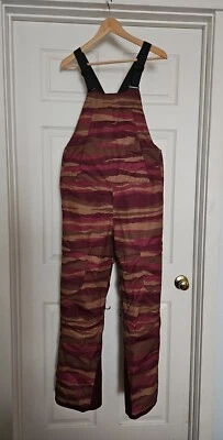 Nuevo con etiquetas Pantalones con tirantes Mountain Hardwear Firefall/2 para mujer M Cortos Rojo Cacao Paisaje Foto 1 de 4