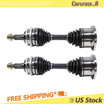 2x Eje delantero CV para CHEVROLET K1500 SUBURBAN K2500 K3500 TAHOE V30 4x4 turbo Foto 1 de 3