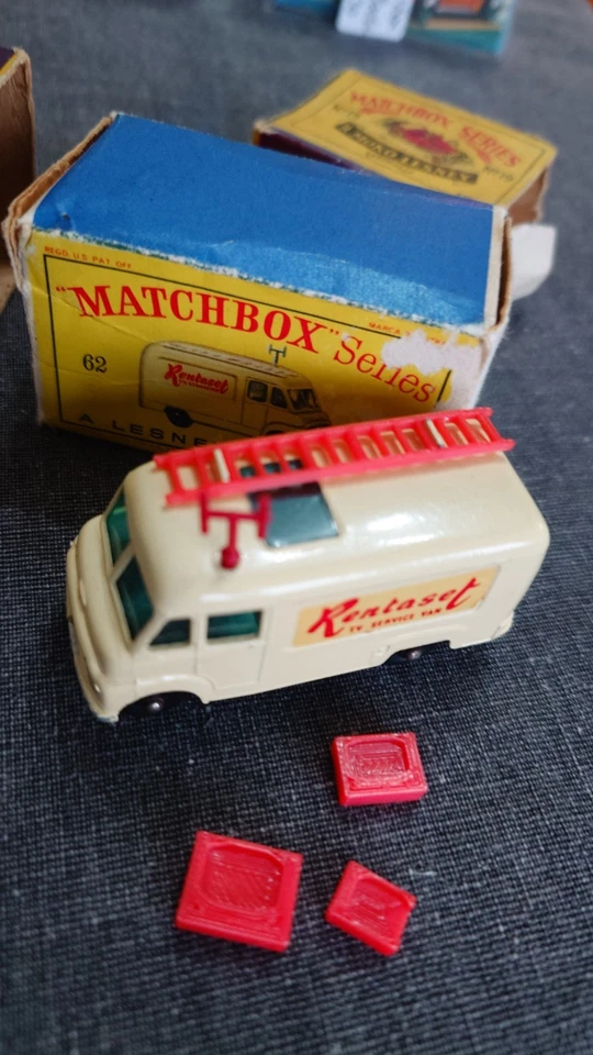 Lesney Matchbox  No 62B, Commer TV Service Van (Rentaset) 1965 Boxed - Image 1 of 4