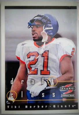 1997 Score Draft Class Tiki Barber #274 (RC) - Image 1 of 2