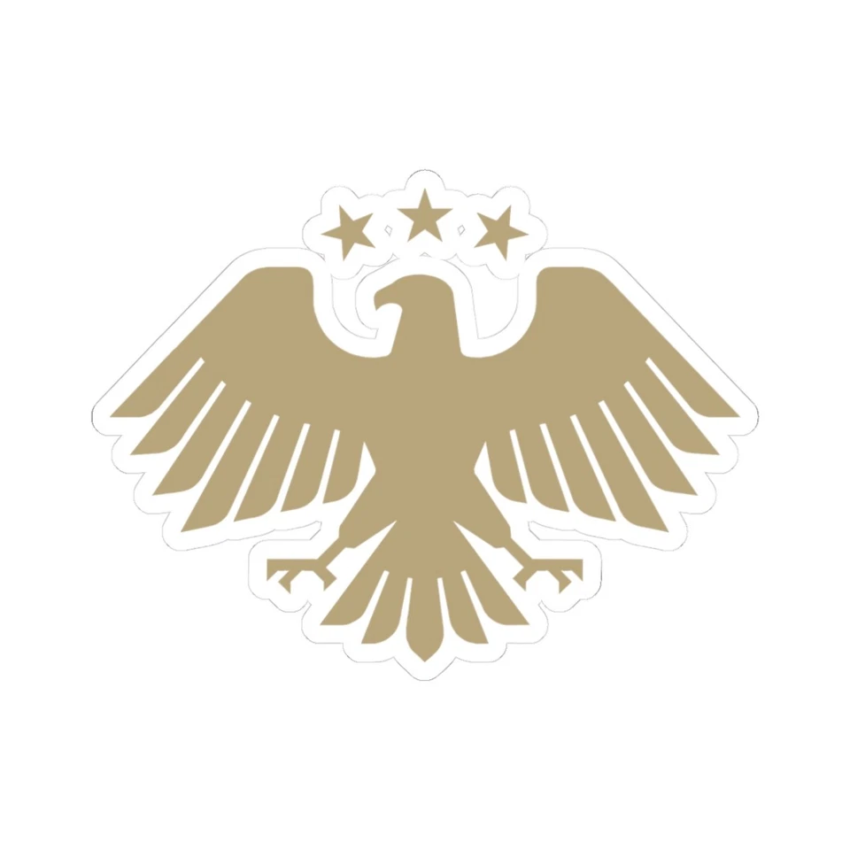 POKERISU The Syrian Eagle Stickers, Laptop Decor, Car Stickers, Custom