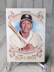 ALEX RODRIGUEZ 2021 Topps Allen & Ginter's #18 Mariners MVP - Picture 1 of 2