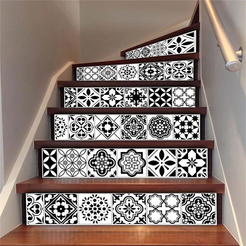 Tappetini per gradini interni, per scale in legno, antiscivolo, in (Y7H) - Immagine 1 di 1