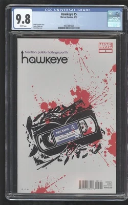 Hawkeye #5 (2013): CGC 9,8 Foto 1 de 2