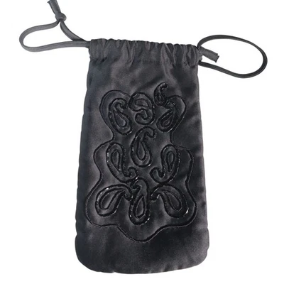 Bolso paraguas vintage Christian Dior “Parapluies” - Estuche con cordón satinado negro Foto 1 de 4