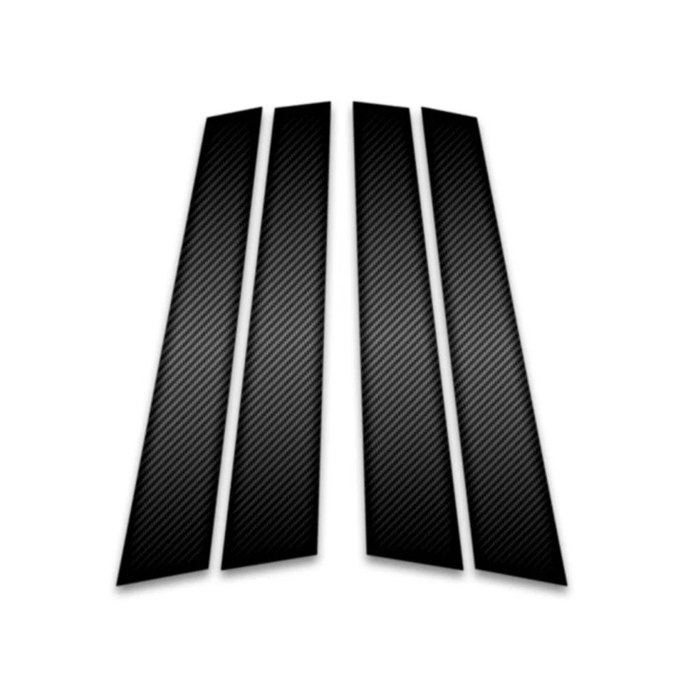 4pc Carbon Fiber Pillar Post Covers for 2017-2023 Volvo XC60 Foto 1 de 1