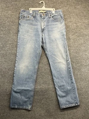 Pantalones de mezclilla Urban Pipeline para hombre 38x32 rectos calce regular lavado medio Foto 1 de 4