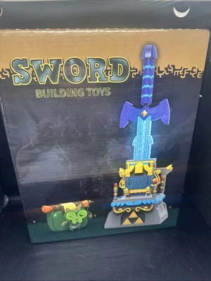Juego de bloques de construcción The Legend of Zelda Master Sword incluye Korok y espada. Foto 1 de 4