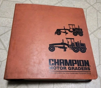 Champion 700 Series Parts Manual And Operators Manual - Image 1 of 4