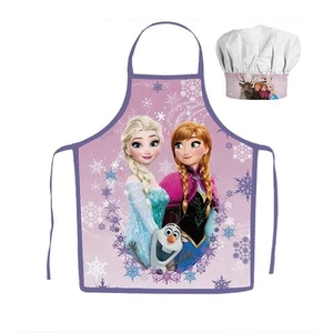 Disney Frozen Frosted Kids Apron and Chef's Hat Set - Picture 1 of 1
