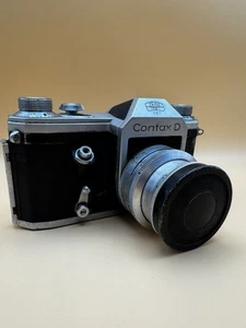 Zeiss Ikon Veb Contax D SLR Kamera mit Meyer Görlitz Primplan 1:1.9/58 Objektiv - Bild 1 von 13