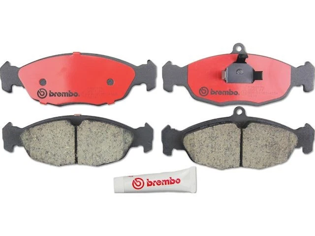 Conjunto de pastilhas de freio traseiras Brembo 13FM91K compatível com 1998-2003 Jaguar XJ8 PRIME cerâmica - Imagem 1 de 1