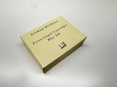 Cartuchos de pluma estilográfica Alfred Dunhill piloto longitud extra tinta azul 12 en caja Foto 1 de 4