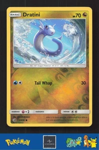 2018 Pokemon SM Dragon Majesty 35/70 Dratini Reverse - Bild 1 von 3