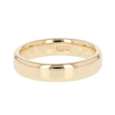 5mm Polished Classic Wedding Band Ring 14k Yellow Gold 7.25 Grams Size 9.5 - Image 1 of 4