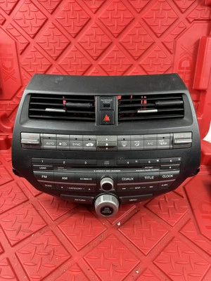 Conjunto de bisel con cambiador de peligro estéreo 08 09 10 11 12 Honda Crosstour OEM Foto 1 de 4