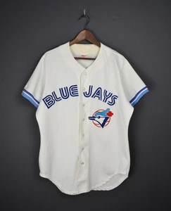 Toronto Blue Jays 1995 Game Worn Jersey 46 Wilson Decommissioned 27 Randy Knorr - Picture 1 of 16