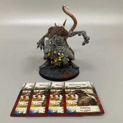 ABOMINARAT PAINTED MINIATURE BLACK PLAGUE ZOMBICIDE BOARD GAME MONSTER - Image 1 of 4