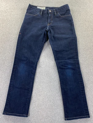 Imogene + Willie Dark Wash Straight Leg Jeans Women's Size 28 Preppy Logo - Image 1 of 4