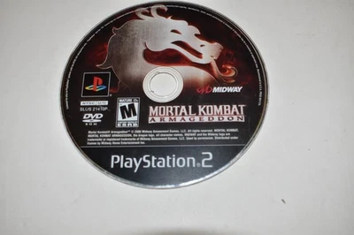 SOLO DISCO VIDEOJUEGO PLAYSTATION 2 PS2 MORTAL KOMBAT ARMAGEDDON (MLP47) Foto 1 de 2