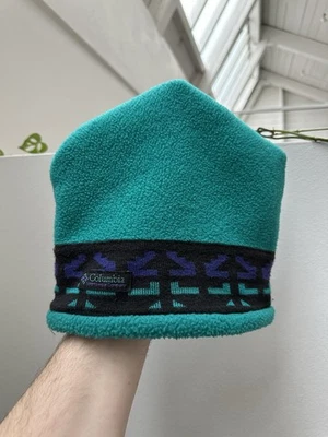 Vintage Columbia Sportswear Company Ski Fleece Knit Beanie Hat Adult Medium - Image 1 of 4