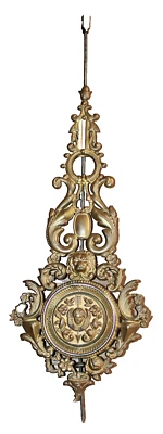 Ancien balancier 19eme siècles  pendule Empire restauration Charles X à colonne - Photo 1/4