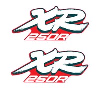 1972 Honda Z50 K3 Gas Tank Decal Set AHRMA