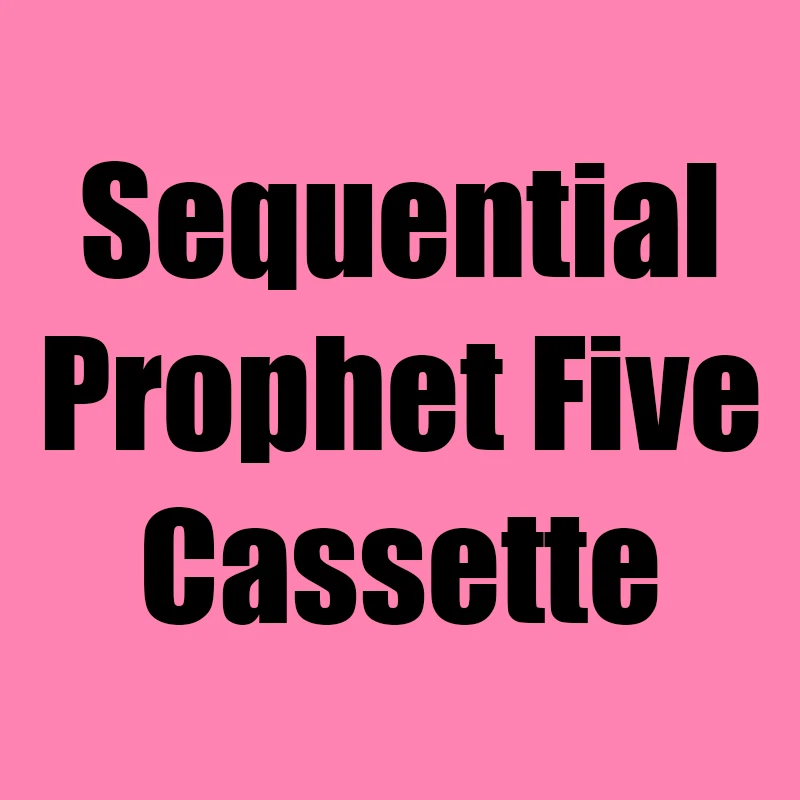 Sequential Circuits Prophet Five Data Recovery Cassette - Image 1 of 1