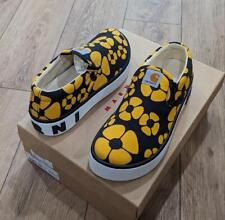 Marni X Carhartt WIP Floral Print Sneakers Men's 42 (9 US) Yellow/Black Slip-On