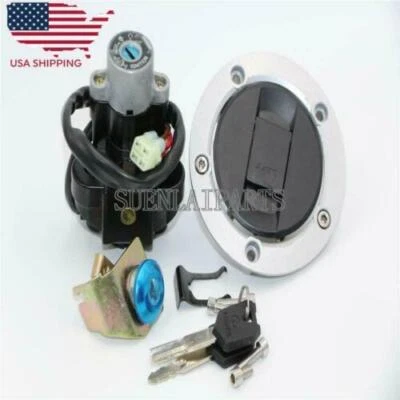 Переключатель зажигания крышка замка крышки топливного газа комплект для Suzuki SV650S 2003-2009 04 05 06 - Изображение 1 из 3