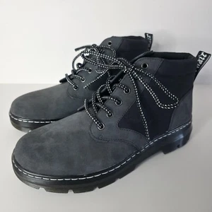 Dr Martens Unisex BONNY II Grey Suede Casual Lace-Up Ankle Boot - UK Size 9 - Picture 1 of 16