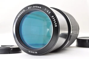 Nikon Ai Zoom Nikkor 80-200mmf/4.5 Telephoto MF Lens Caps Excellent+5 From Japan - Picture 1 of 12