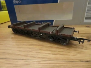 DAPOL 4F-061-003 Bogie Bolster Wagon BR 923962 Bauxite (TOPS YRV (S&T)) oo gauge - Picture 1 of 6