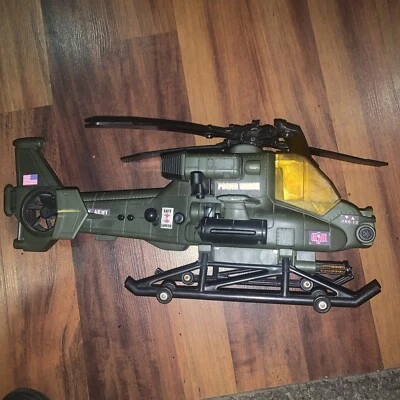 Helicóptero GI Joe Funrise Hasbro Winch 2001 vintage ejército de Estados Unidos potencia 2HQ 12 funciona Foto 1 de 4
