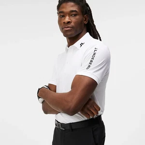 Nuevo polo de golf para hombre J.LINDBERG TOUR TECH AJUSTE DELGADO GMJT09822-0000 BLANCO S-2XL - Imagen 1 de 7