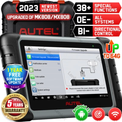 Autel MaxiCom MK808S PRO MX808S Outils diagnostics Systèmes Complète TPMS EPB FR - Image 1 of 4