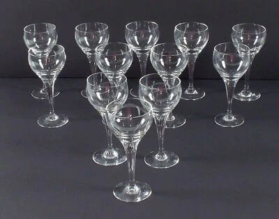 Rosenthal LOTUS-PLAIN Crystal Cordials Lot of 12 - Image 1 of 4
