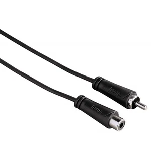 Hama 3M Cinch Prolongateur 1-Fach Câble RCA Prise HiFi Subwoofer - Photo 1/1