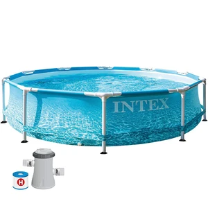 Piscina Intex Fuori Terra Rotonda Metal Frame dim. 305 x 76 cm, Litri 4485 - Foto 1 di 9