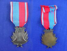 Medal Musical Confederation France, bronze Médaille de la Confédération FREEPOST