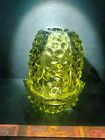 fenton Avocado Green hobnail fairy lamp With Beautiful Details And Color 