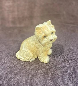 Gebrauchte Vintage entzückende Napcoware Brown Terrier Welpe/Hund Figur #9051 - Bild 1 von 5