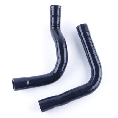 FIT 1992-1998 BMW E36 318i/318ti/318 SILICONE RADIATOR HOSE COOLANT TUBE BLACK - Image 1 of 4